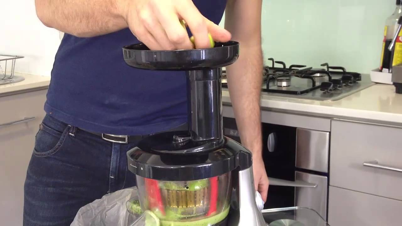 How To Use A Slow Juicer To Make Delicious Juice YouTube