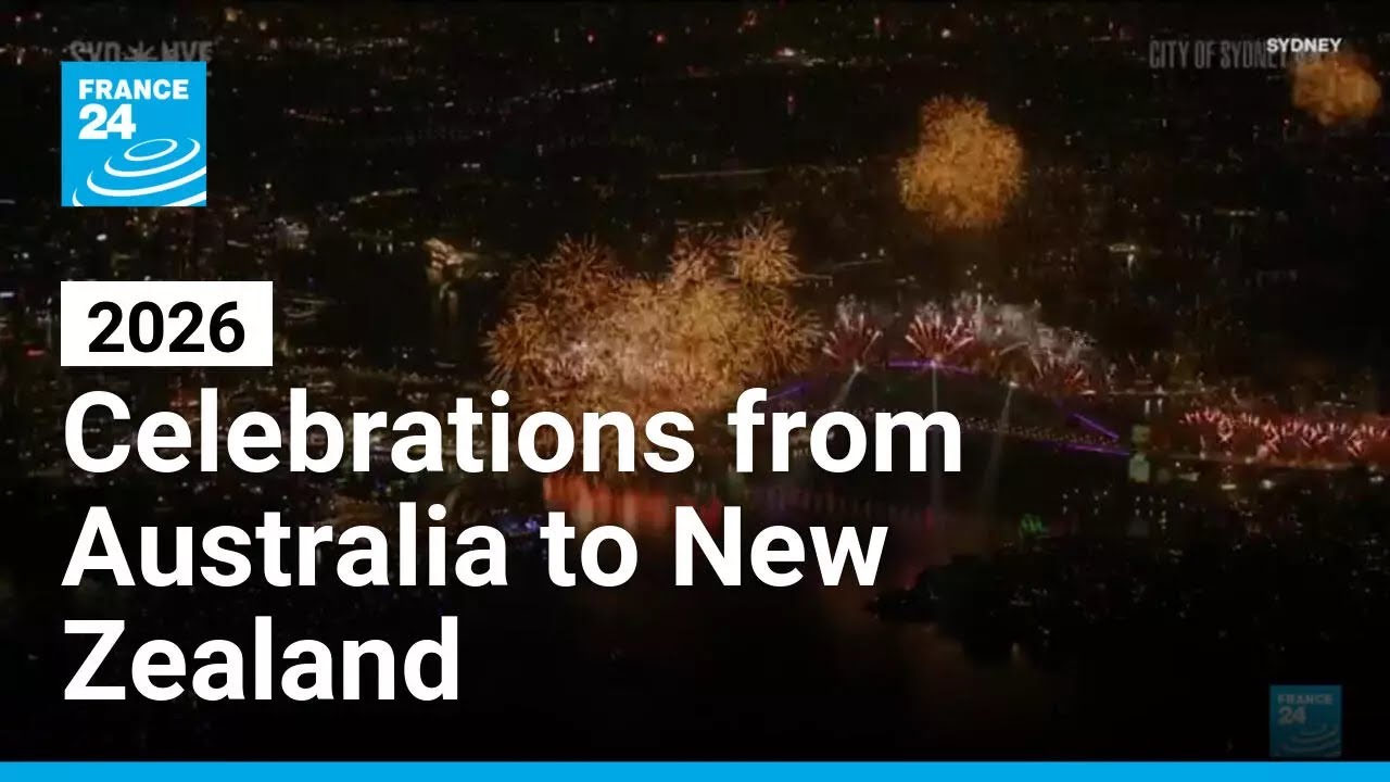 World welcomes 2026, from Australia to New Zealand • FRANCE 24 English