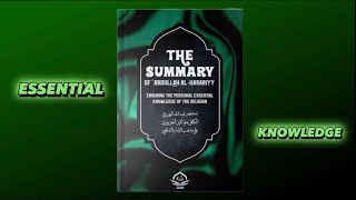 Shaykh Ahmad José - 44 The Personal Obligatory Knowledge [Shaafi^iyy MukhtaSar]