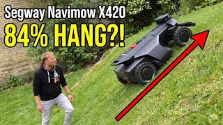 Segway Navimow X420 Review – The robotic mower that conquers any slope