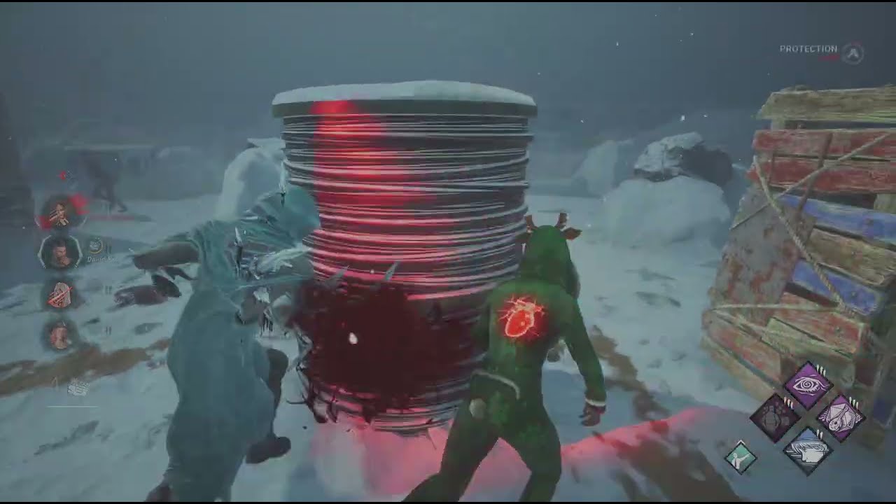 Dead by Daylight Survivors vs Ghost Face (Ormond Lake Mine)