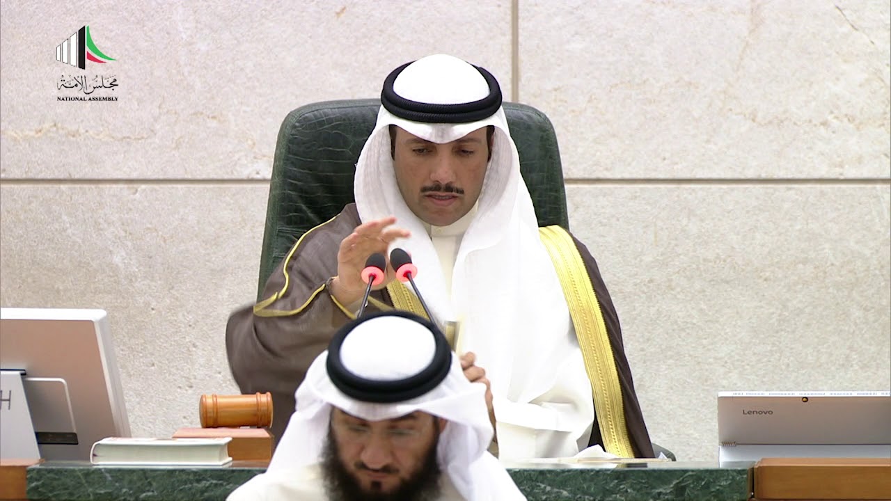 جلسة مجلس الامة استجواب النائب / عمر الطبطبائى  لوزير الأشغال العامة / جنان بوشهري