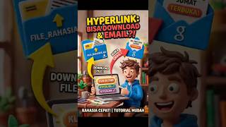 Trik Hyperlink HTML 🔥 Klik Link Bisa Download File &amp; Buka Email Otomatis?! #codingtips #coding