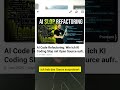 Code Refactoring ist wichtig für erfolgreiche Software #code #slop #aicode #vibecode #anthropic