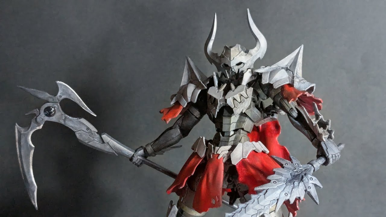 Bandai [30MF Necros Knight] A kit with a boss-character-like