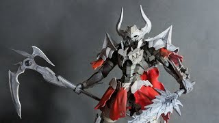 Bandai [30MF Necros Knight] A kit with a boss-character-like