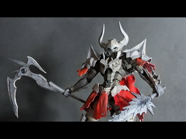Bandai [30MF Necros Knight] A kit with a boss-character-like