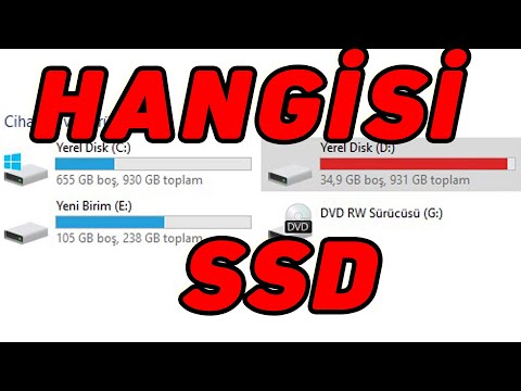 Video: Bir dizüstü bilgisayarda SSD ve HDD olabilir mi?