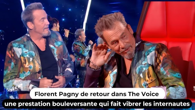 Florent Pagny de retour dans The Voice :une prestation bouleversante qui  fait vibrer les internautes - YouTube