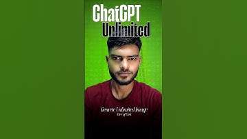 ChatGPT Hacks | Generate Unlimited Image