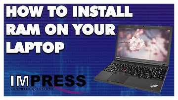 How to Install / Upgrade Ram on your Laptop - Impress Computers - Katy TX