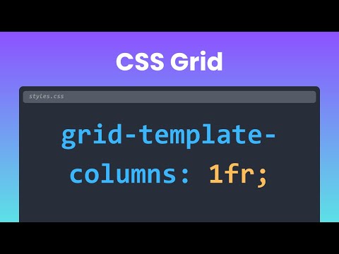 CSS grid-template-columns explained! 🔥🔥🔥