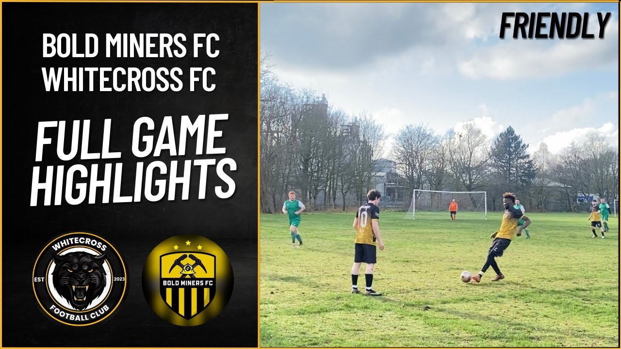 GOAL STRAIGHT FROM A CORNER! - Bold Miners FC vs Whitecross FC ...