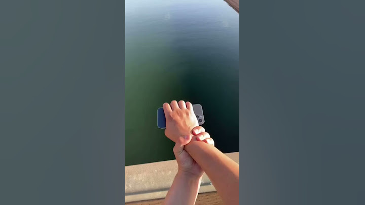 I Dropped My Phone in A Lake Trying a Tik Tok Trend 🥲 #Shorts