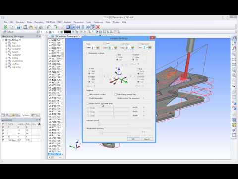 T-FLEX CAM: Quick Stert. Step 8: Saving NC-program. Simulation