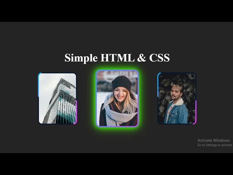 Develop Card Animation Using HTML & CSS - Easy Step-by-Step Tutorial