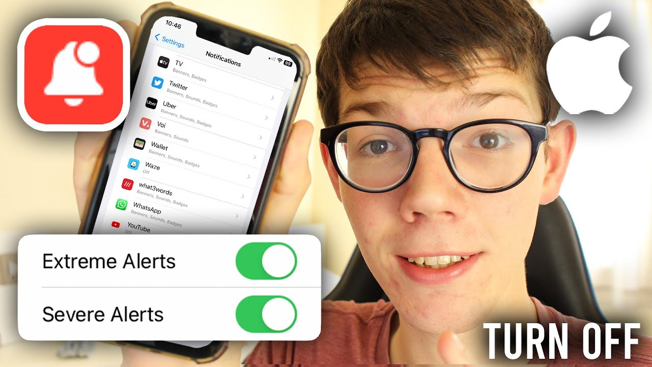 How To Turn Off Emergency Alerts On IPhone Full Guide YouTube