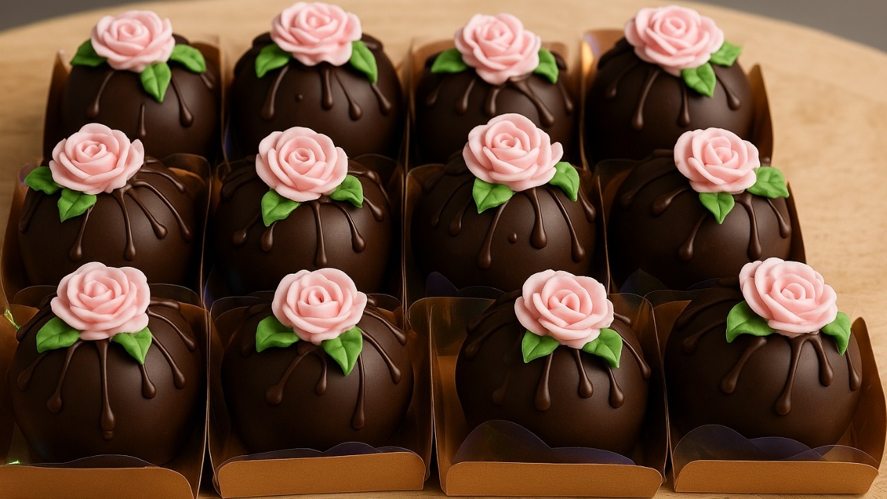 Я превратила остатки торта в эти УДИВИТЕЛЬНЫЕ шоколадные конфеты! 😍😱