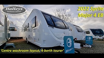 2022 Sprite Major 4 EB - The centre washroom layout in the Sprite lineup