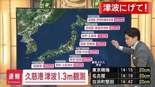 【解説】太平洋沿岸に津波警報　過去の巨大地震からわかること【スーパーJチャンネル】(2025年7月30日)