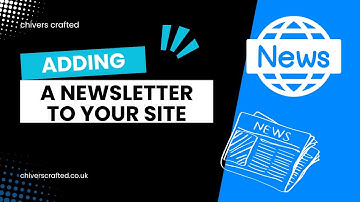 How to add a newsletter to your Squarespace website