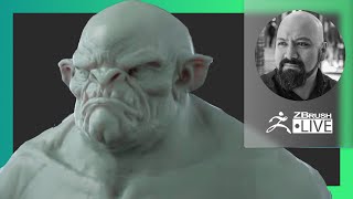 Create an Orc #withme! Creating on the Fly with ZBrush! - Miguel Guerrero - ZBrushCoreMini