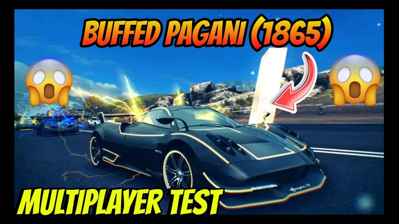 Spotline Pagani Huayra BC (1860-1865) Buffed Rank MP Test | Asphalt 8