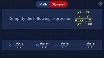 How to simplify this Math Olympiad Problem | Math Olympiad Video | ClassClips