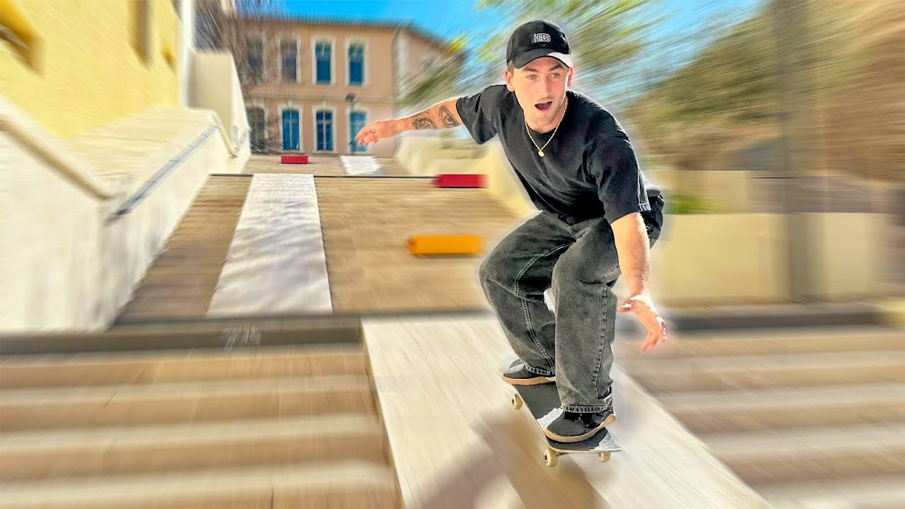 JE SKATE LE PLUS GROS SPOT DE MARSEILLE !