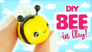 🐝DIY Cute BEE!- Polymer Clay tutorial | KAWAII FRIDAY