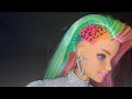 Barbie leopard rainbow hair 2021   review