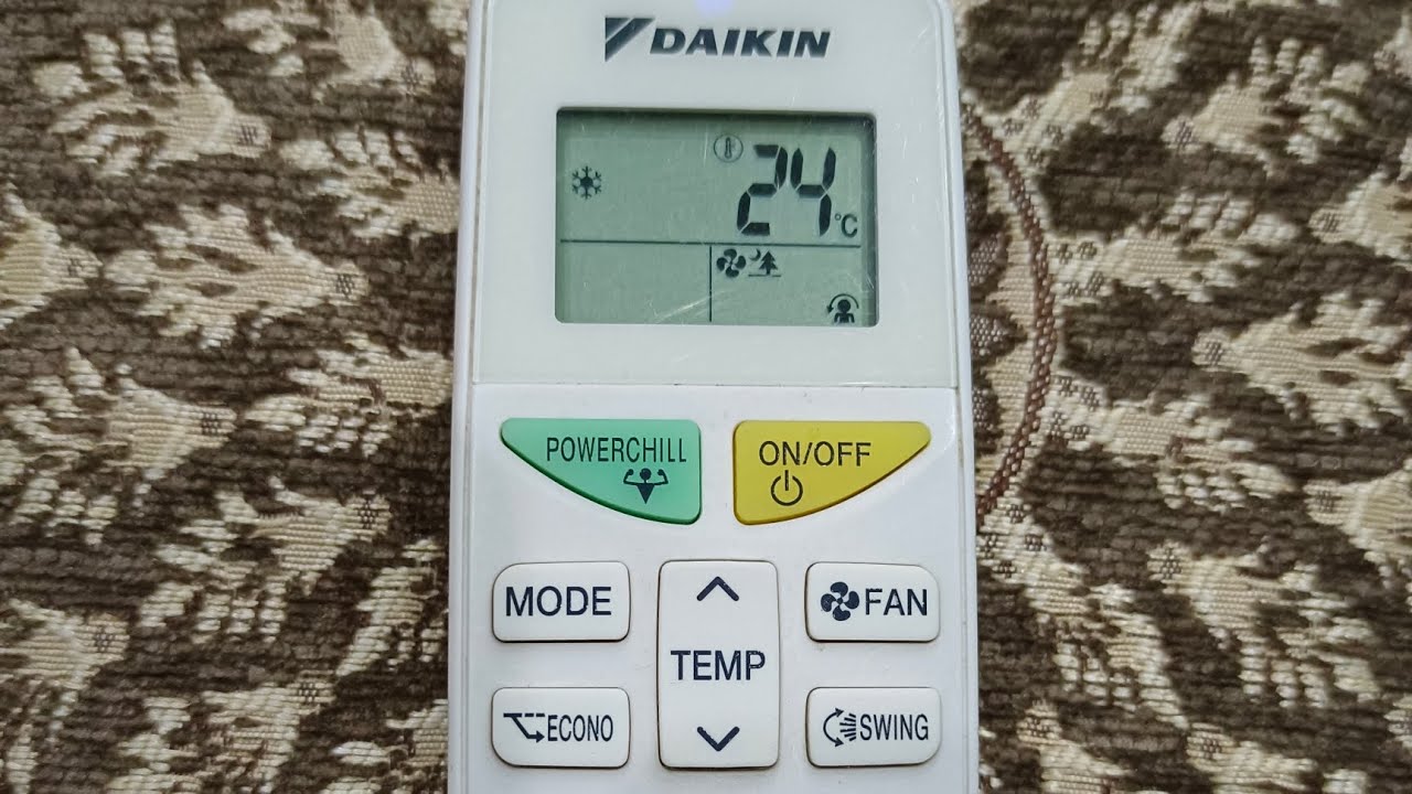 ac remote setting/ac remote function daikin /ac remote function/ac