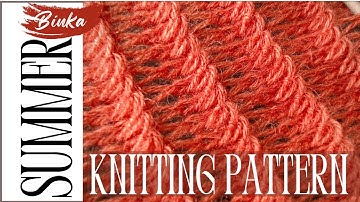 Lace chic summer knit pattern. Ажурна лятна плетка. How to knit.