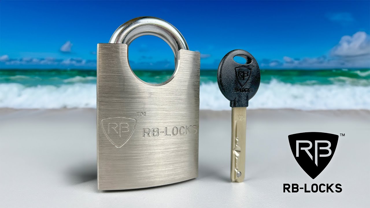 Замок навесной Rav Bariach RB G550P KEYLOCX K04 3KEY RB1