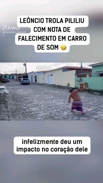 Nota de falecimento de pililiu #amostradinho #humor #memes #pililiu