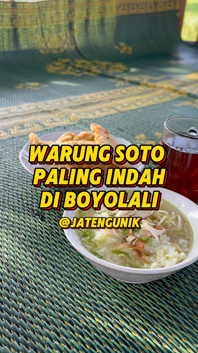 Download lagu Warung Soto Paling Indah di Boyolali #boyolali #jawatengah