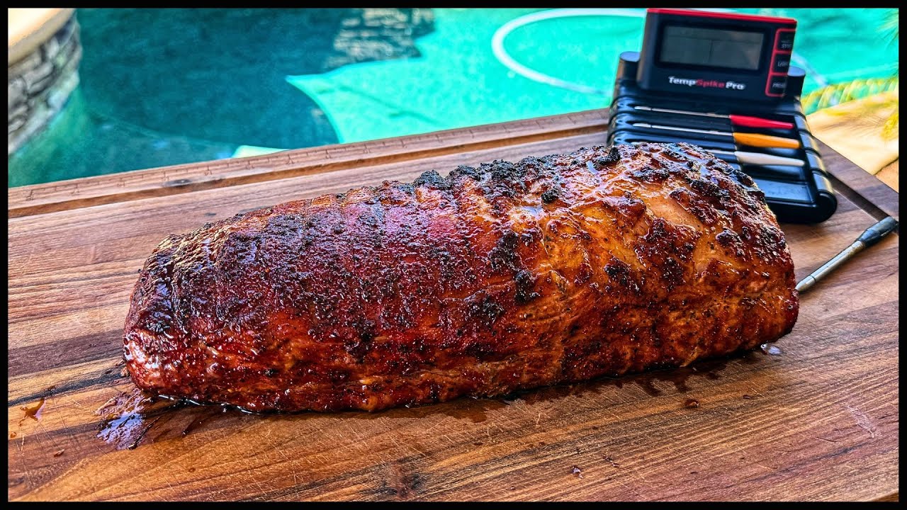 Irresistibly Delicious Smoked Pork Loin Recipe!