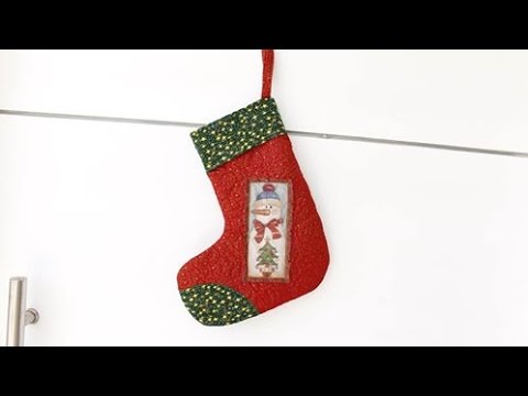 Bota Do Papai Noel - Enfeite De Porta - YouTube
