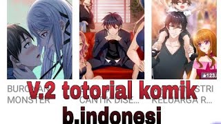 V.2 totorial apk baca komik b.indonesia screenshot 3