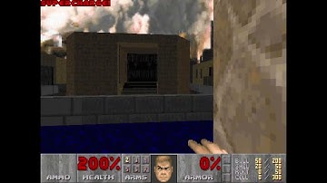Doom II level 14, The Inmost Dens: Supercharge, fast route