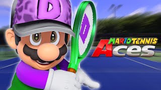 Mario Tennis Aces with Nintega Dario