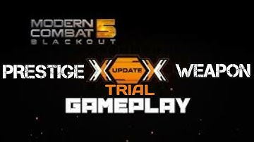 MC5: Prestige Weapon Trial with Voice by Mr. AndroGamer Tech.