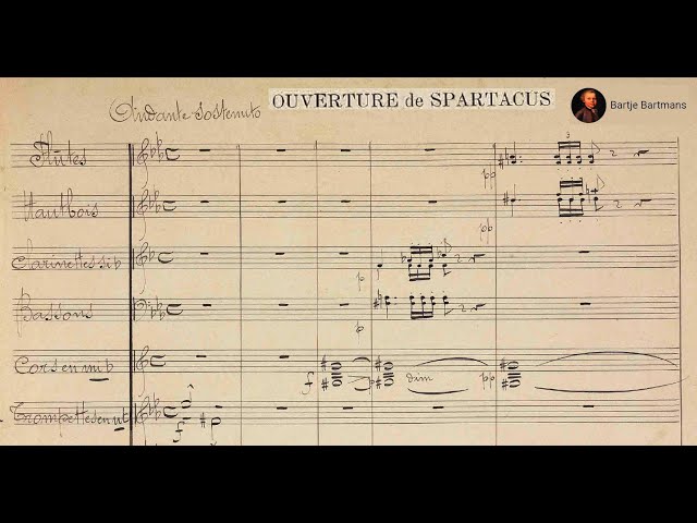 Camille Saint-Saëns - Spartacus Overture (1863-69)
