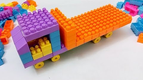 Satisfying DIY Big Lego Truck /ASMR Building Blocks /Lego Blocks game#buildingblocks#asmr#asmrsounds