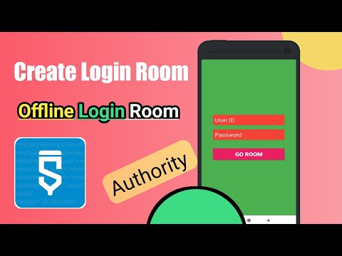 How To Create Offline Login Room In Sketchware Hindi