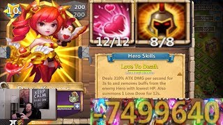 Dove Keeper 1212 Omg 7.5 Million Damage Proc Lol Wow Castle Clash