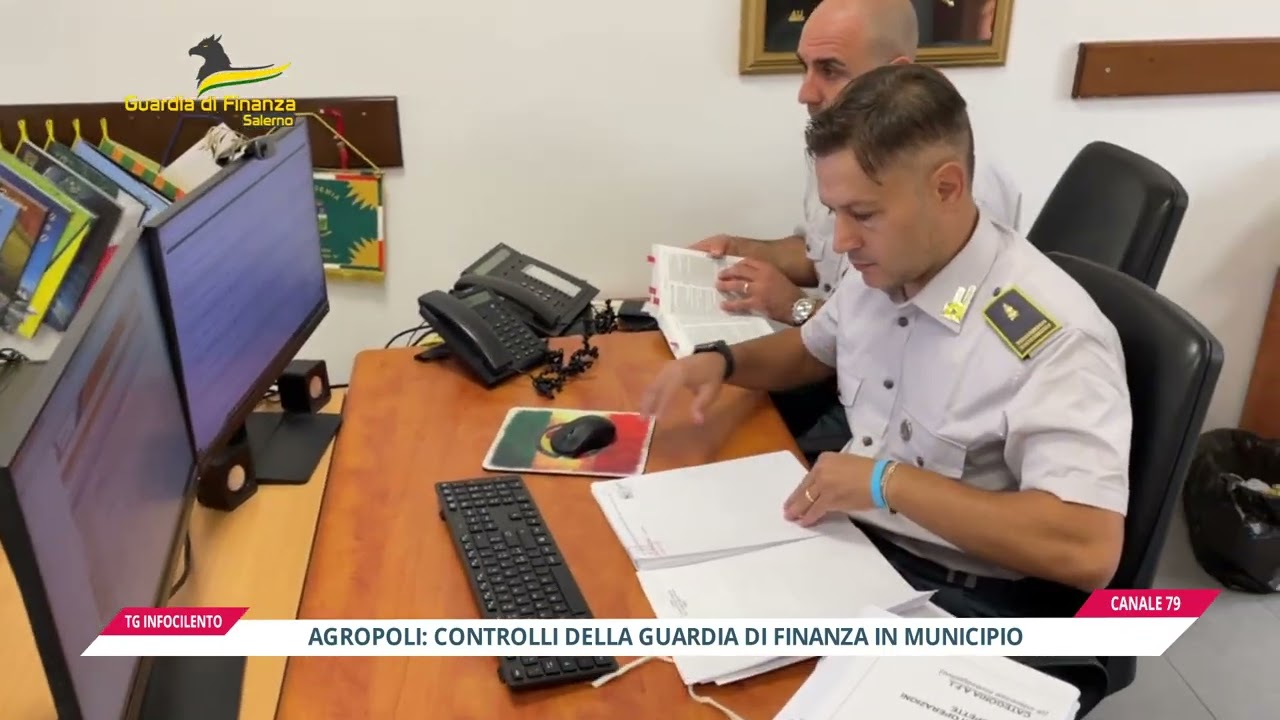 Controlli della Guardia di Finanza al Comune di Agropoli