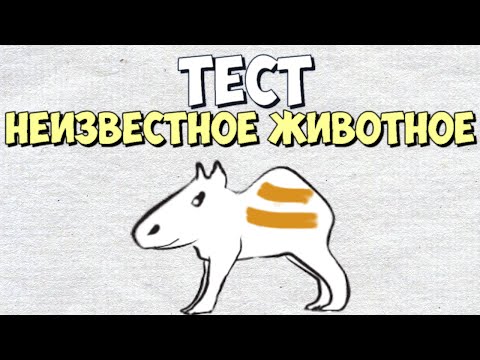 Рисуночный Тест : "Неизвестное животное"