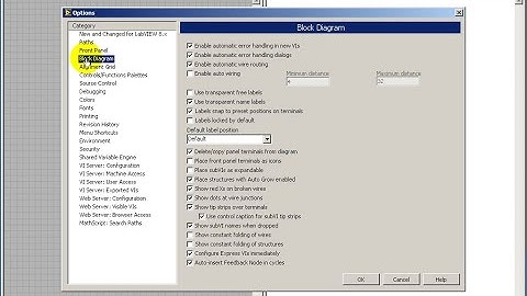CSPwLV: Options and palettes settings to match screencast videos