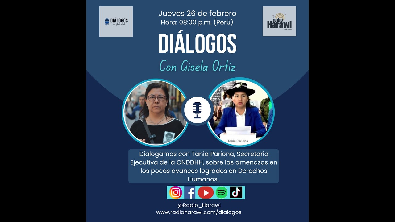 Episodio 11: Entrevista a Tania Pariona secretaria ejecutiva de la coordinadora de derechos humanos